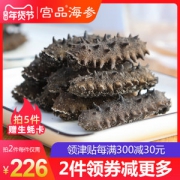 宫品 3A淡干威海有机海参 约4-20只/50g 有机食品认证 礼盒装