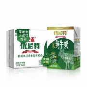 京东PLUS会员：Lacheer 兰雀 优尼特 有机全脂纯牛奶 200ml*24盒 *2件