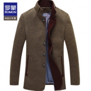 ROMON 罗蒙 DY18HF16863 男士羊毛混纺大衣 低至140.5元