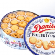 ￥78 6日前1h下单减10：DANISA皇冠黄油曲奇饼干礼盒糕点心零食送礼儿童908g休闲食品