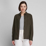 UNIQLO 优衣库 421933 女士法兰绒衬衫