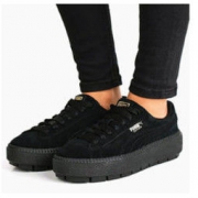 考拉海购黑卡会员： Puma 彪马 Suede Platform Snake 363906 女子厚底松糕鞋