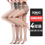 宝娜斯  DS1003-6 女士丝袜 4双装