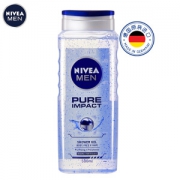 运费券收割机： NIVEA 妮维雅 男士清爽净肤沐浴露 500ml *3件