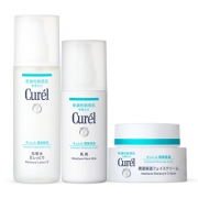6日0点：Curel 珂润 浸润保湿套装（2号化妆水150ml+乳液120ml+面霜50ml） 269元（需用券）