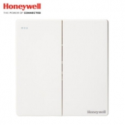 Honeywell 霍尼韦尔 白双开单控开关 *6件 43.86元包邮（需用券，合7.31元/件）