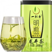 龙井茶 19新茶 明前 越乡龙井 200g 礼盒装
