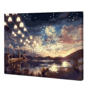 佳彩天颜 DIY数字油画 40*50cm 带内框 1.6cm厚 13.8元包邮（需用券）