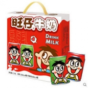 旺旺 旺仔牛奶245ml*8罐+旺仔牛奶苹果味245ml*4罐 礼盒装 *2件