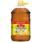 鲁花 压榨特香菜籽油 6.18L *2件