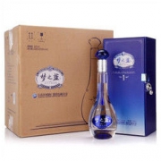 洋河蓝色经典 梦之蓝M3 52度 整箱装白酒 500ml*4瓶（内含2个礼袋） 口感绵柔浓香型
