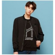 Meters bonwe 美特斯邦威 734124 男款棒球服夹克 *3件
