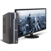 历史低价：Acer 宏碁 商祺 SQX4270 660C 21.5英寸台式电脑整机（i5-9400、8GB、512GB、wifi、三年上门） 3388元包邮