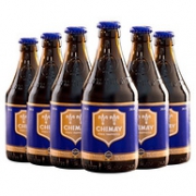 比利时进口 Chimay 智美 蓝帽精酿啤酒 330mlx6瓶x8件