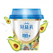 限地区：MENGNIU蒙牛冠益乳BB-12藜麦燕麦牛油果100g*3杯*18件