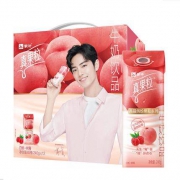 京东PLUS会员：蒙牛 真果粒 白桃树莓口味 240g*12包礼盒装 *5件