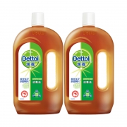新88VIP：Dettol 滴露 衣物消毒液 1.2L*2瓶 *2件 142.31元包邮（需用券，合71.16元/件）