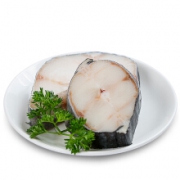 极地湾 冷冻阿拉斯加黑鳕鱼排（裸盖鱼） 200g 袋装
