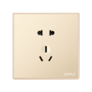 ￥5.6 OPPLE欧普照明K05-金86型5孔插座*3件