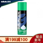 有券的上： Gillette 吉列 酷爽薄荷型 剃须泡 210g *10件