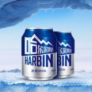 哈尔滨啤酒 冰萃小嗨啤 255ml*24听