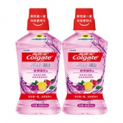 高露洁贝齿鲜果漱口水500ml*2瓶
