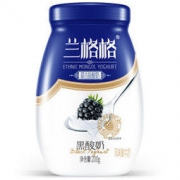 兰格格 黑酸奶 200g*3杯*6件 + 兰格格 原味酸奶 200g*3杯*6件