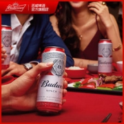 百威 经典醇正啤酒 500ml*18听