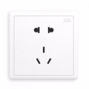 ABB AO205 86型 五孔插座面板 10只装 41元包邮（需用券）