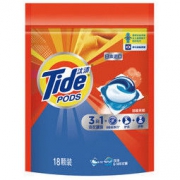 Tide 汰渍 3合1洗衣凝珠 18颗 洁雅茉莉 *3件