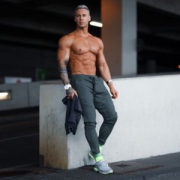 德国专业运动服饰 Gym Aesthetics 男士针织运动长裤
