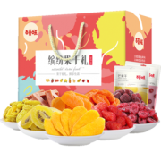 年货百草味 缤纷水果干礼盒1368g 券后￥78