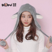Bopu 抱璞创意 护耳毛绒帽子