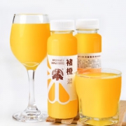 褚橙水果旗舰店 褚橙 NFC鲜榨橙汁 纯果汁无添加 245ml*6瓶装