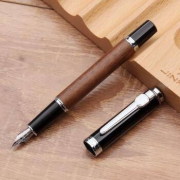 JINHAO 金豪  8802木杆钢笔 0.5mm