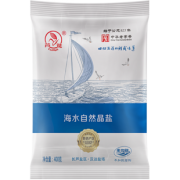 芦花 海水自然晶盐 未加碘 400g*6袋 9.9元包邮（需用券）
