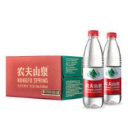 农夫山泉 饮用水 饮用天然水550ml普通装1*24瓶 整箱装 *2件