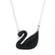 京东PLUS会员： SWAROVSKI 施华洛世奇 5347329 Iconic Swan 大黑天鹅吊坠项链
