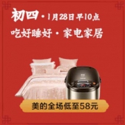 促销活动：唯品会 x 数码家电 春节不打烊 3折封顶