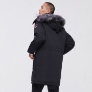 斯凯奇 Skechers 男厚款中长羽绒服