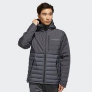 6日0点： adidas TERREX FJ9244 男士连帽羽绒服