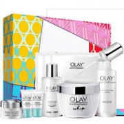 OLAY玉兰油水感透白护肤套装（精华30ml+空气霜50g+14g+面膜水100ml+面膜3片+洁面20g*2+赠睡眠面膜130g）*2件