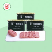军工品质 北戴河 午餐肉罐头 198g*3罐