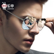 乐申 男女 飞行员款太阳镜 墨镜 可配度数