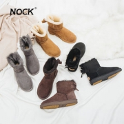 澳洲 NOCK 羊皮毛一体 短筒雪地靴 纳米防水处理