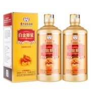 茅台集团 53度酱香型 白金原浆酒  500ml*2瓶