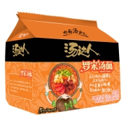 统一 方便面 汤达人 罗宋汤面 五连包*3件