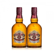 英国原装进口 芝华士 Chivas 12年 苏格兰威士忌 500ml*2瓶