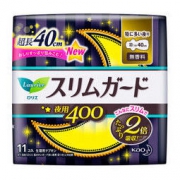 Laurier 乐而雅 零触感 特薄超特长夜用卫生巾 40cm 11片 *3件