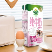 爱氏晨曦（arla）进口脱脂牛奶 1L*6盒